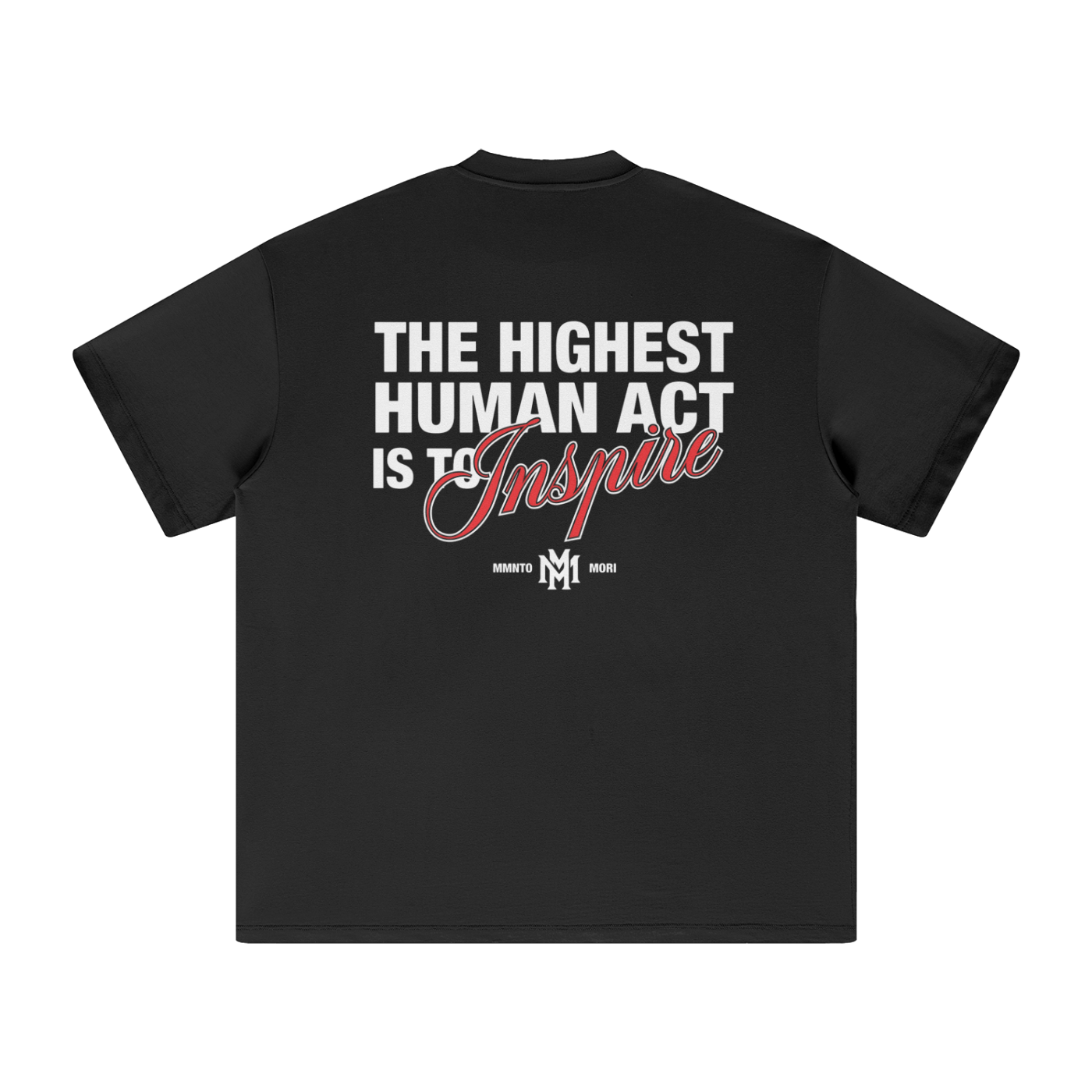 "INSPIRE" Heavyweight T-Shirt - Memento Mori Clothing