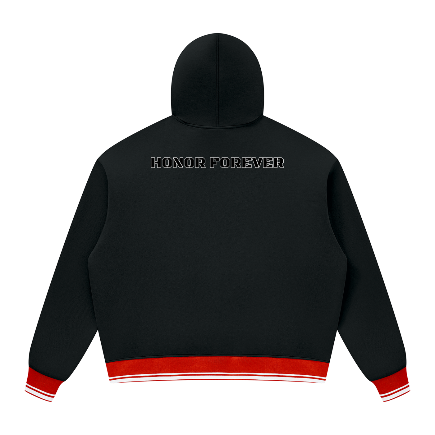 Prexy Unisex Oversized Color Block Fleece Hoodie