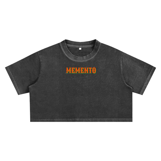 Members Only Crop Top - Memento Mori Clothing