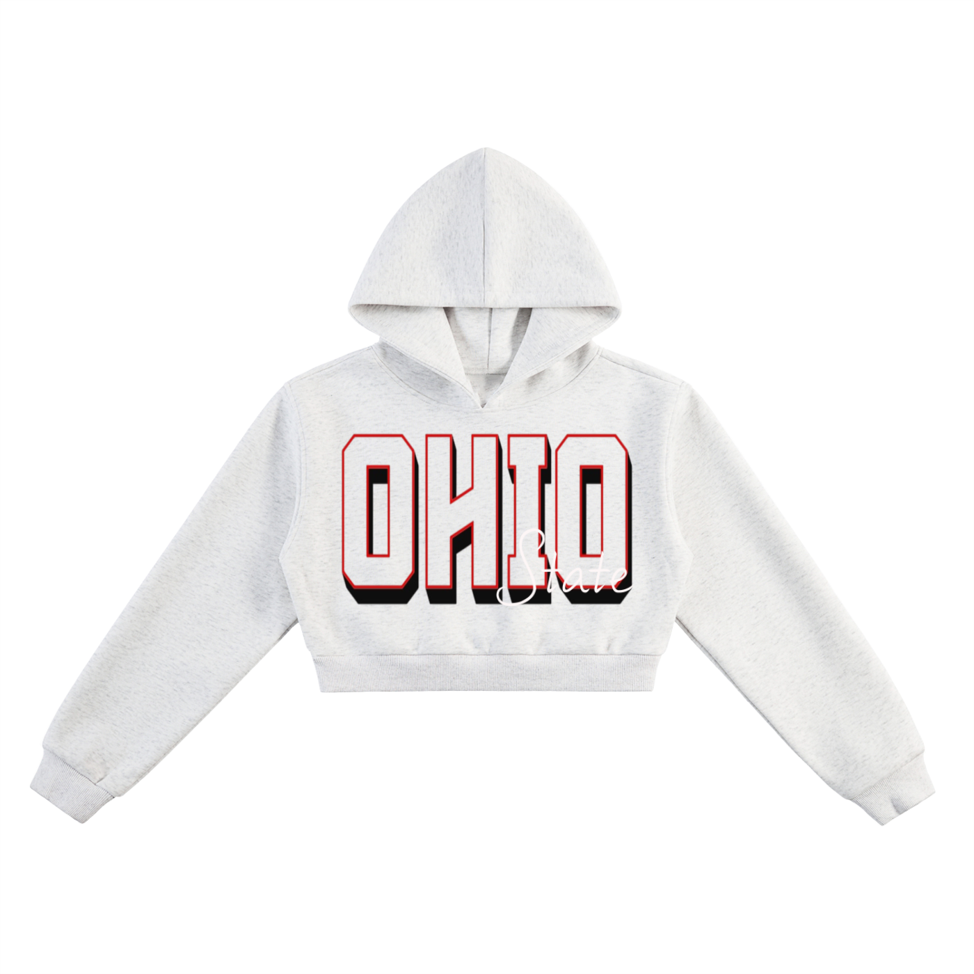 Women's' Essential Cropped Hoodie