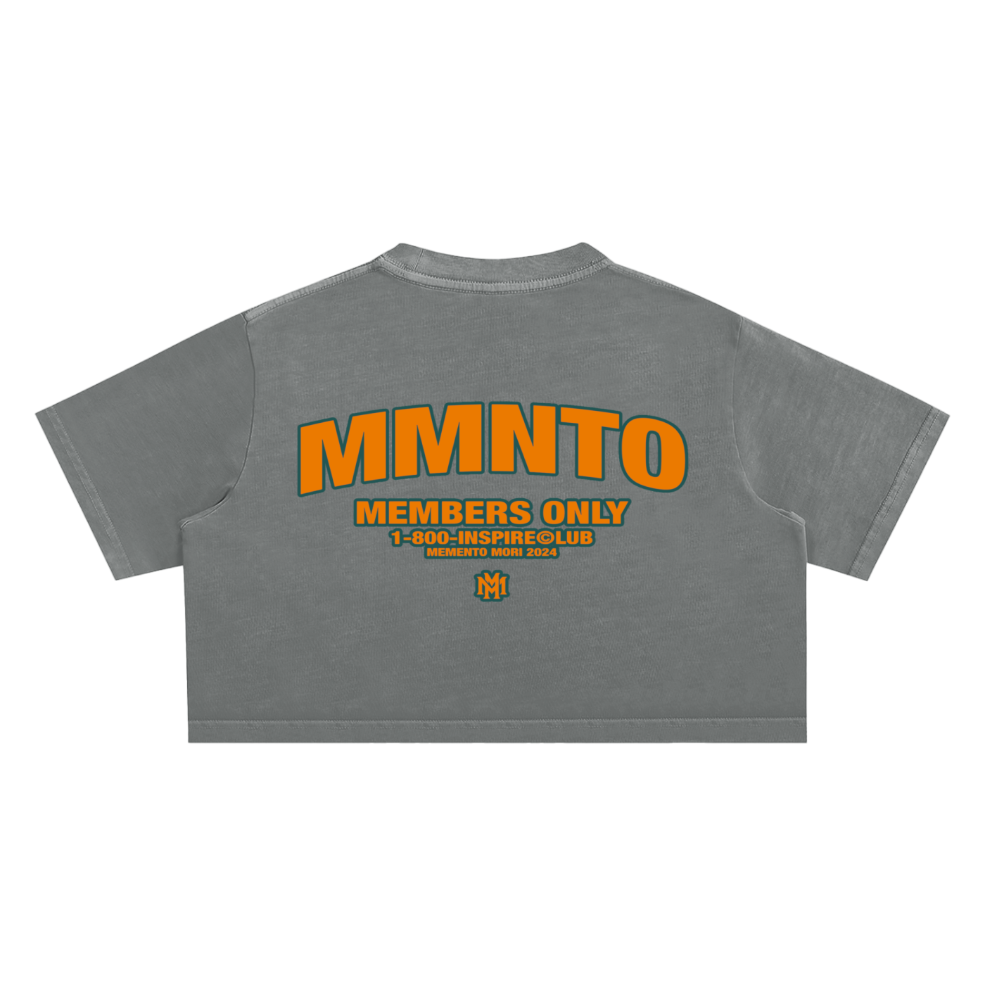 Members Only Crop Top - Memento Mori Clothing