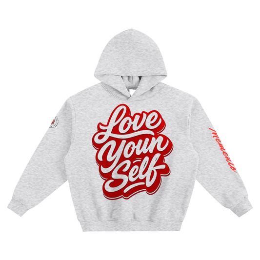 LYS Fleeced Boxy Hoodie - Memento Mori Clothing