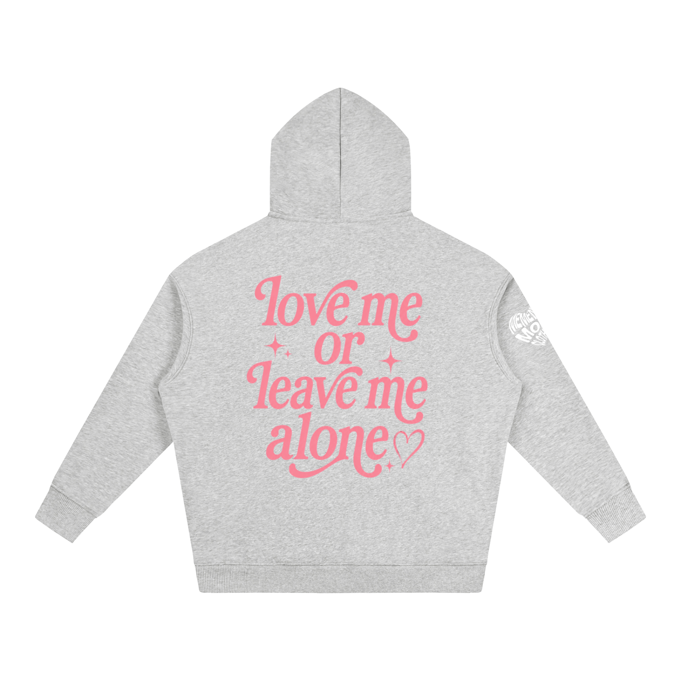 Love Me Oversize Fleeced Hoodie