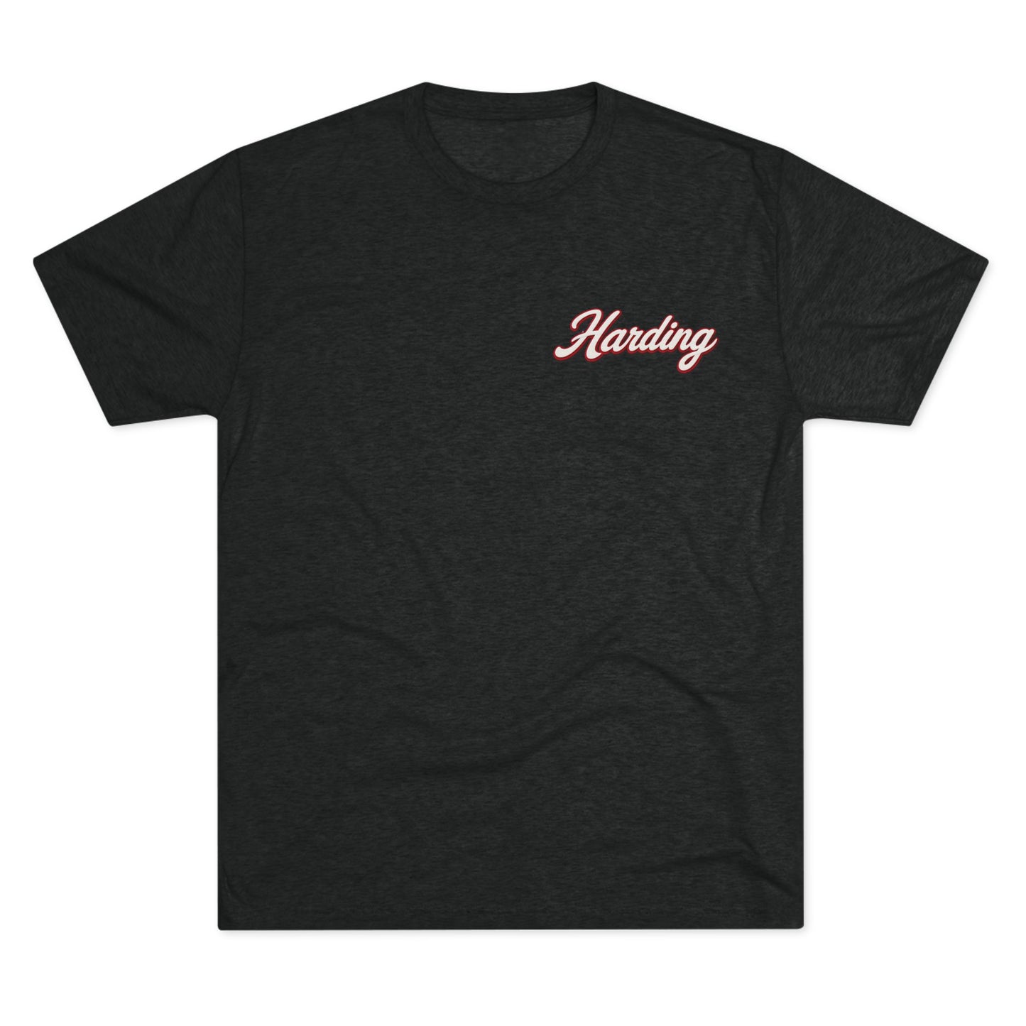Honor Forever Crew Tee — Harding Script Chest & "Honor Forever" Back Graphic