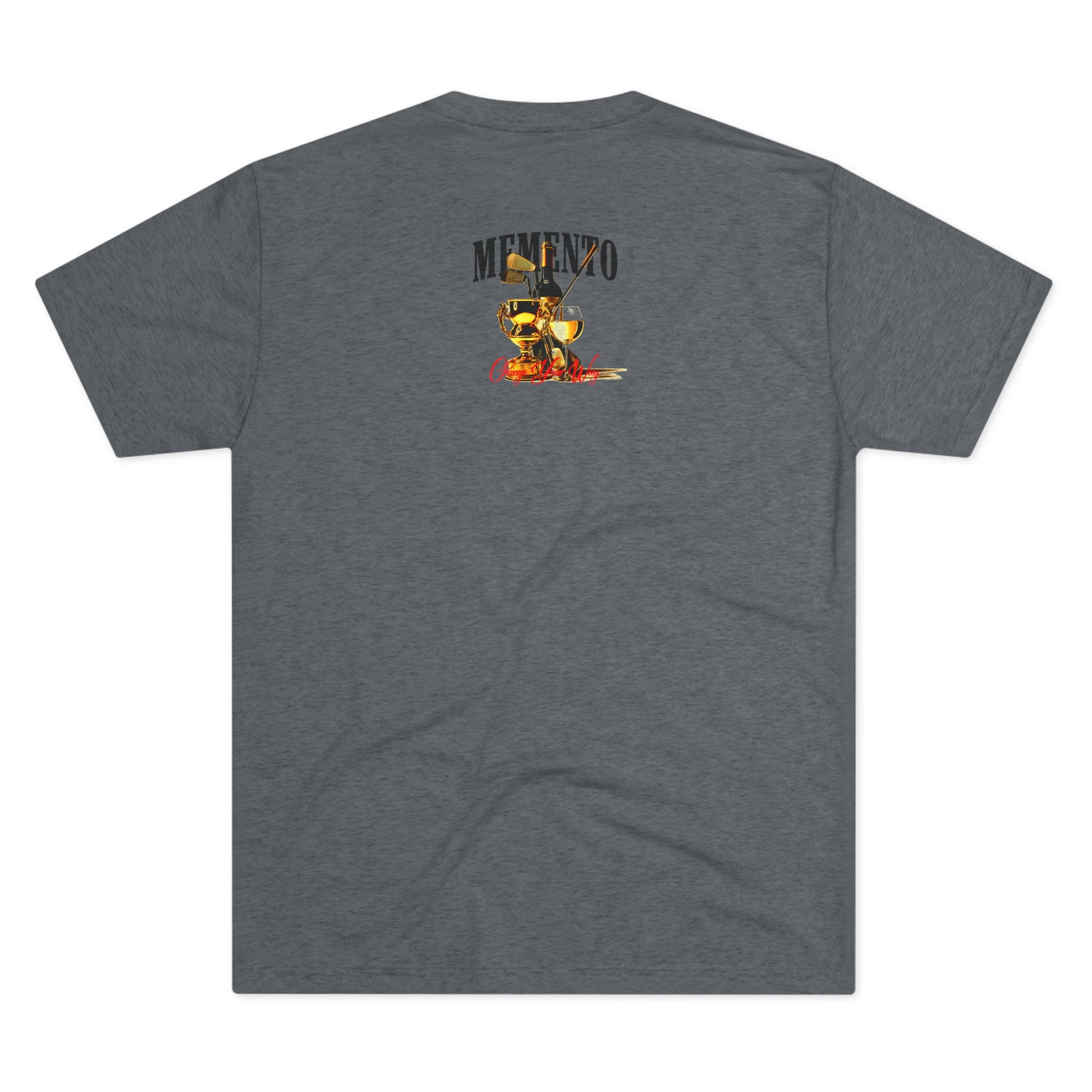 Golf Memento Members Club Vintage Retro Stripe T‑Shirt - Memento Mori Clothing