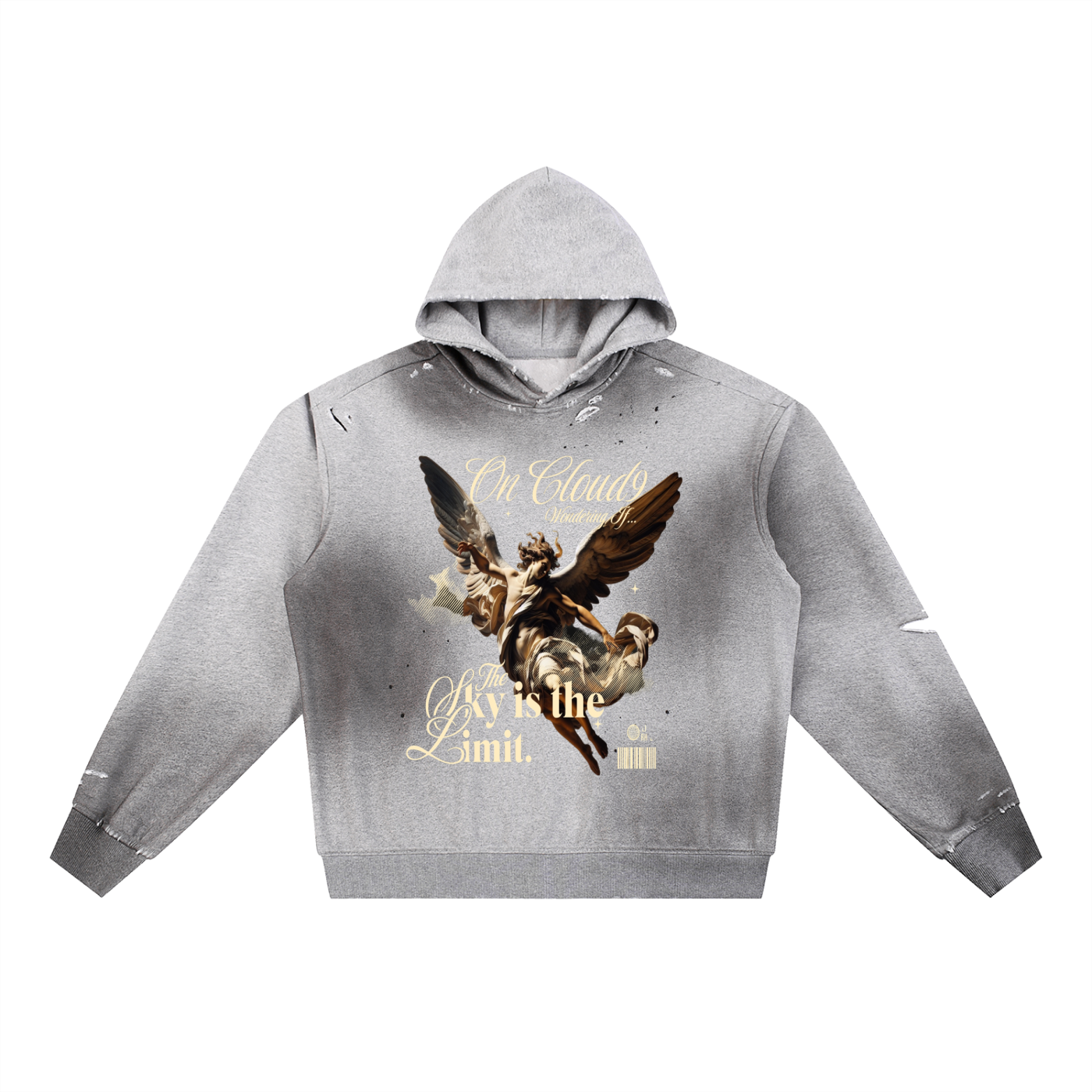 Cloud9 Sun Fade Frayed Hoodie