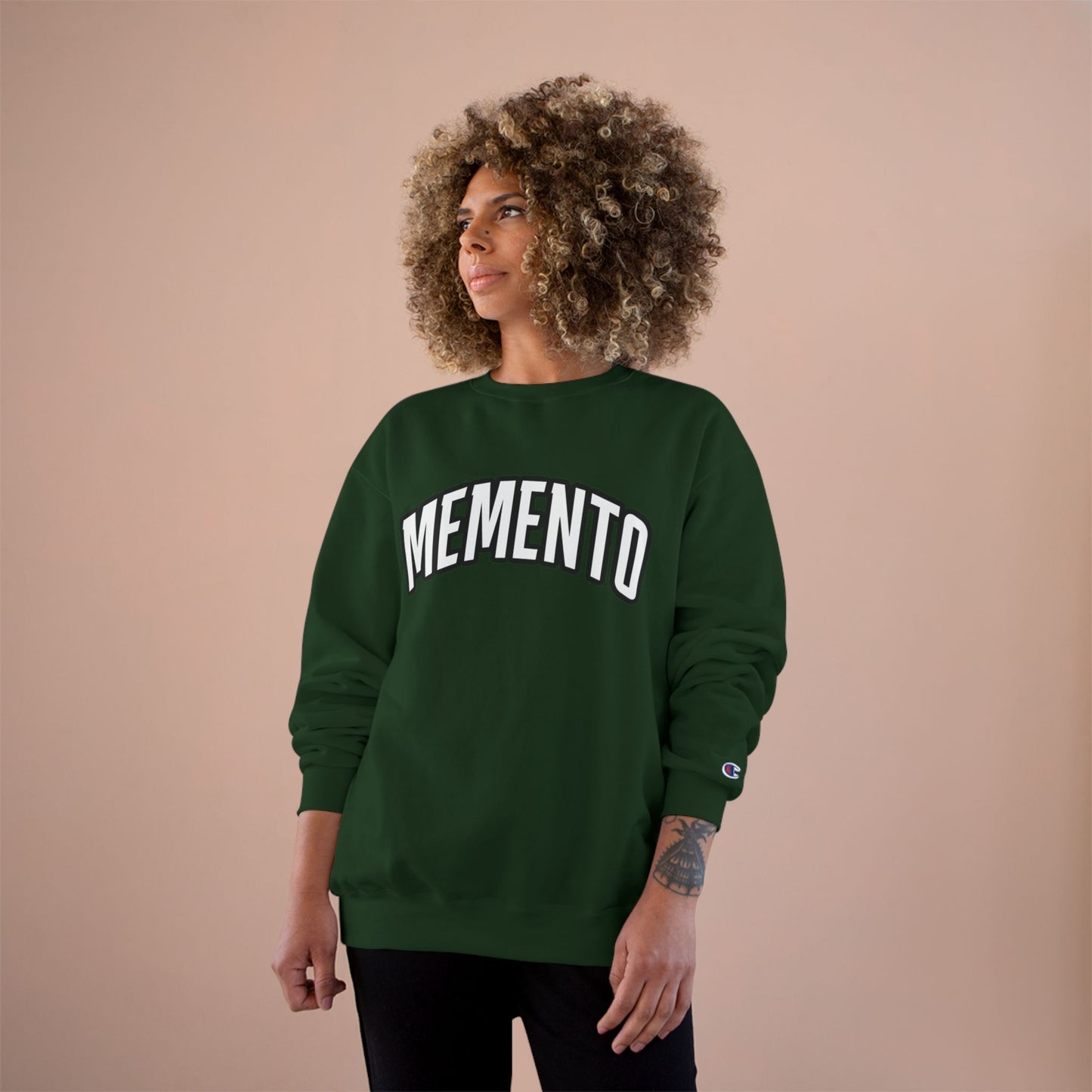 Champion Crewneck Sweatshirt — Memento Essential Everyday Comfy Pullover