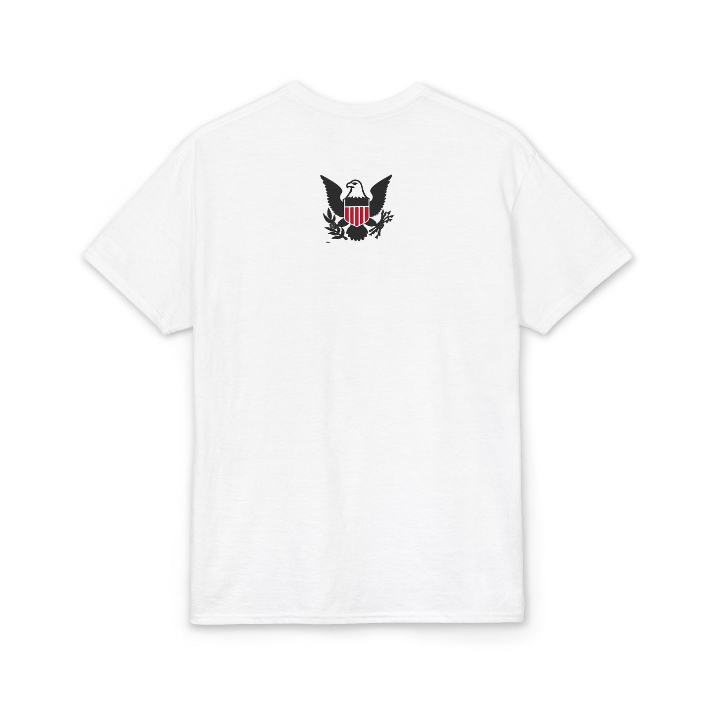Presidents Script T-Shirt — Vintage Collegiate Tee with Eagle Crest