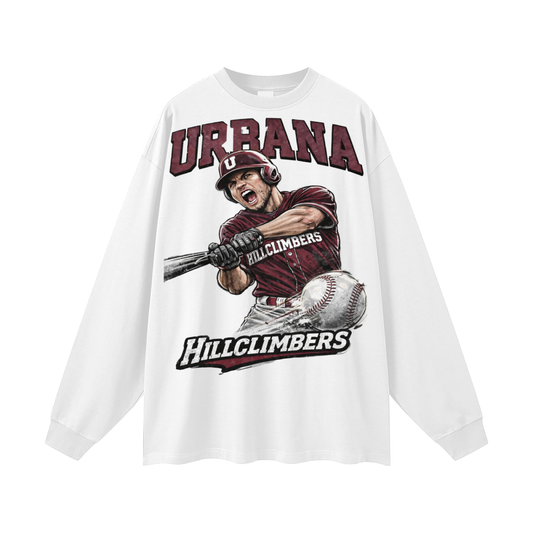 Urbana 2 Oversized Unisex Long Sleeve T-Shirt - Memento Mori Clothing