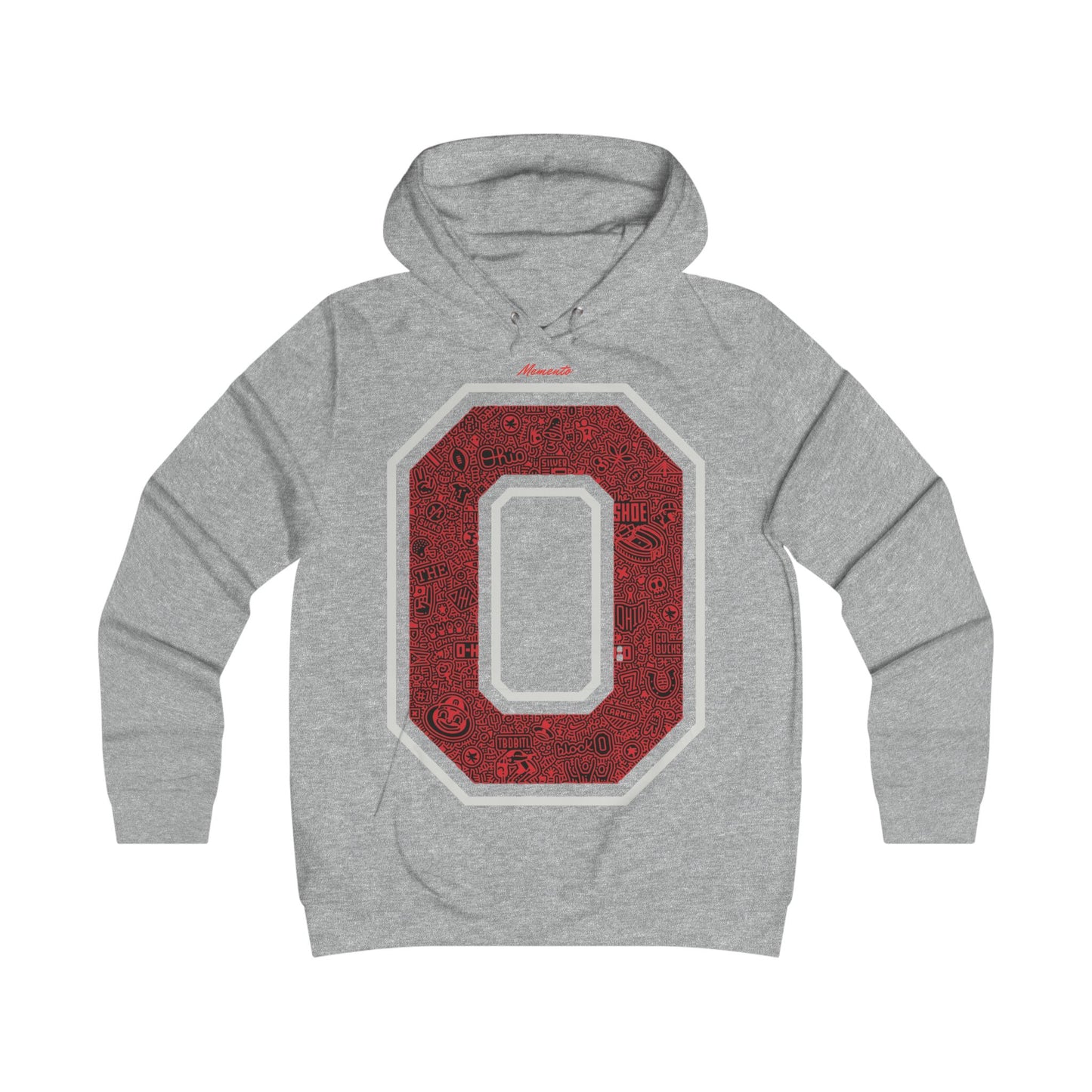 College Big O Hoodie — Femme Girlie Ohio O Letter Sweatshirt