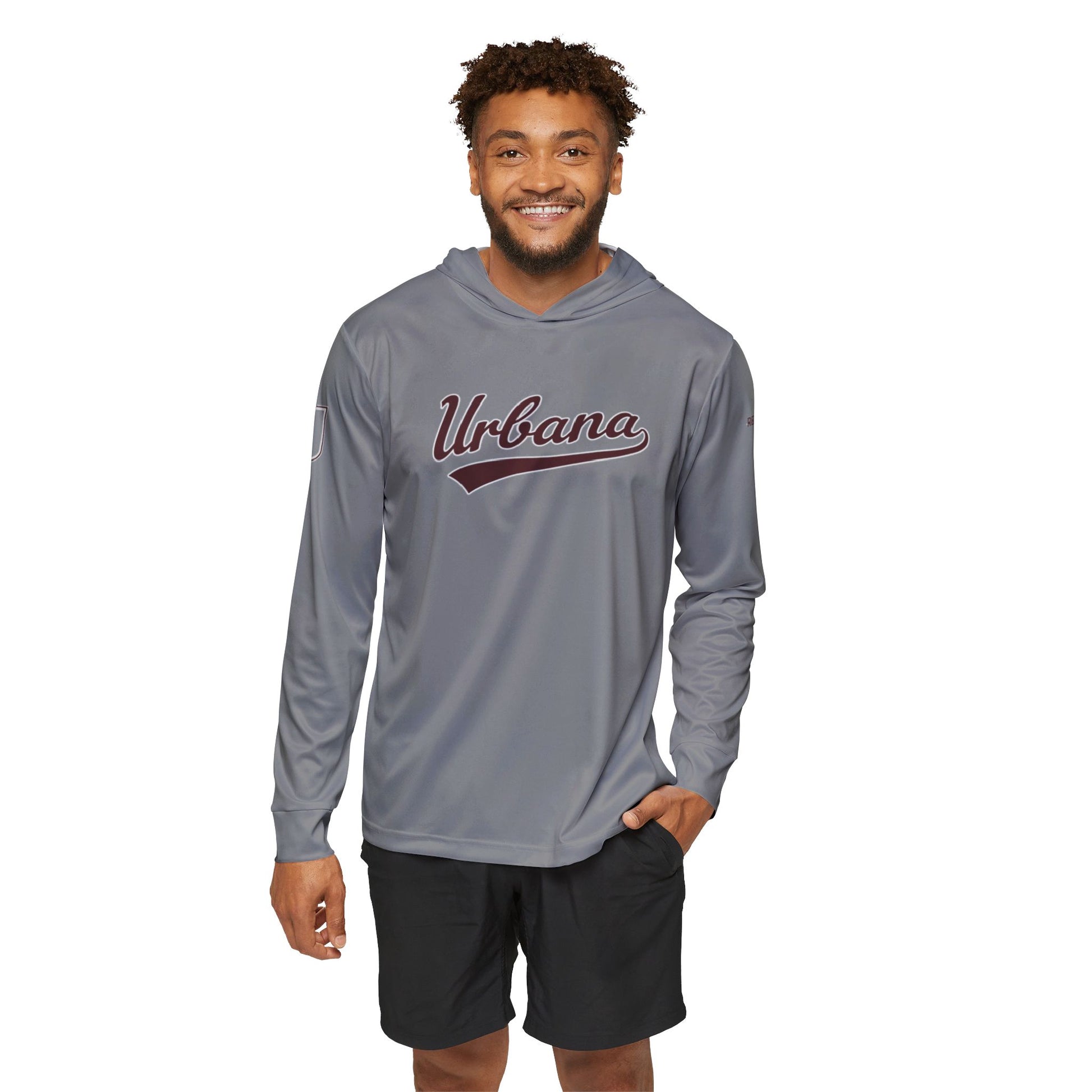 Urbana 'Work Tough Us' Men's Sports Warmup Hoodie - Memento Mori Clothing