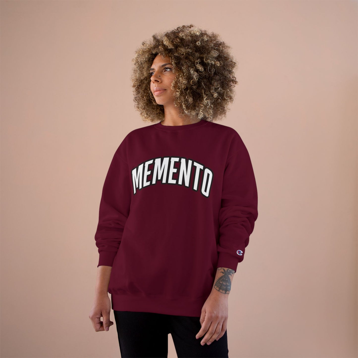Champion Crewneck Sweatshirt — Memento Essential Everyday Comfy Pullover