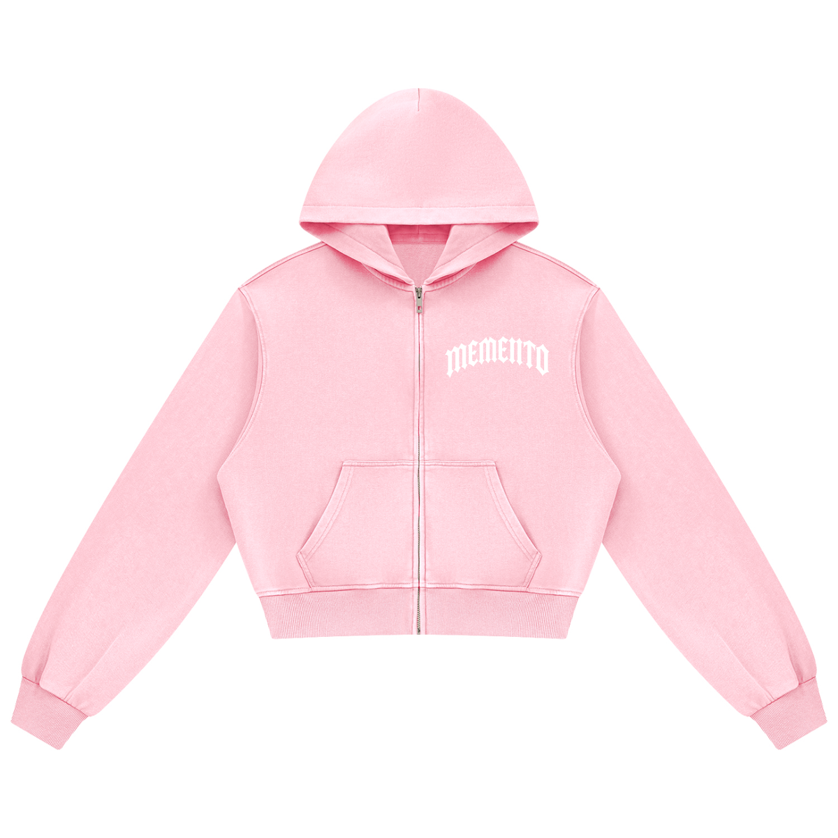 Women's Mineral Wash Full Zip Hoodie