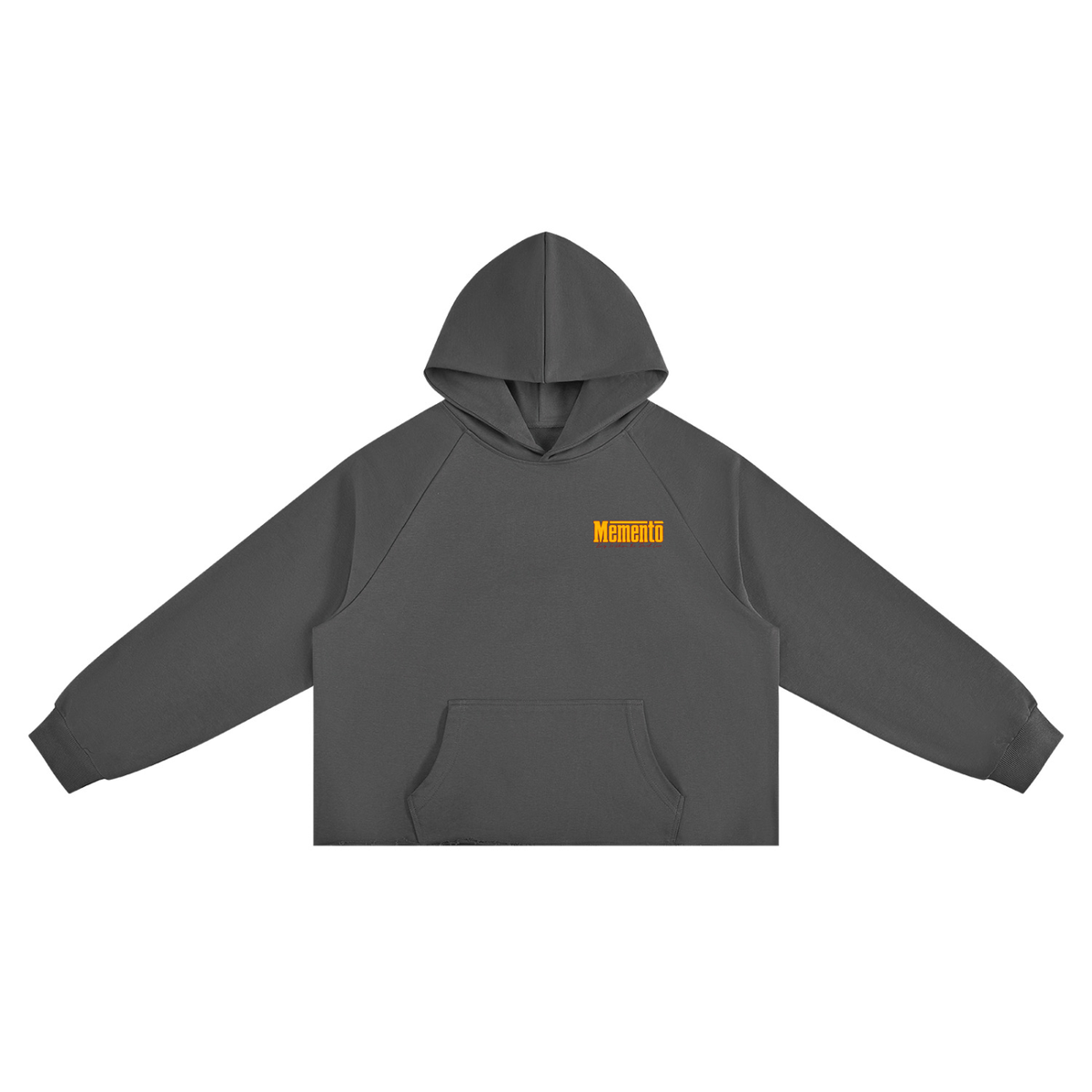 Devil Lies Unisex Vintage Wash Raw Edge Boxy Hoodie