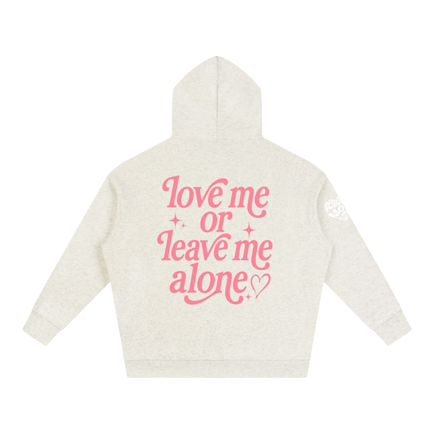 Love Me Oversize Fleeced Hoodie