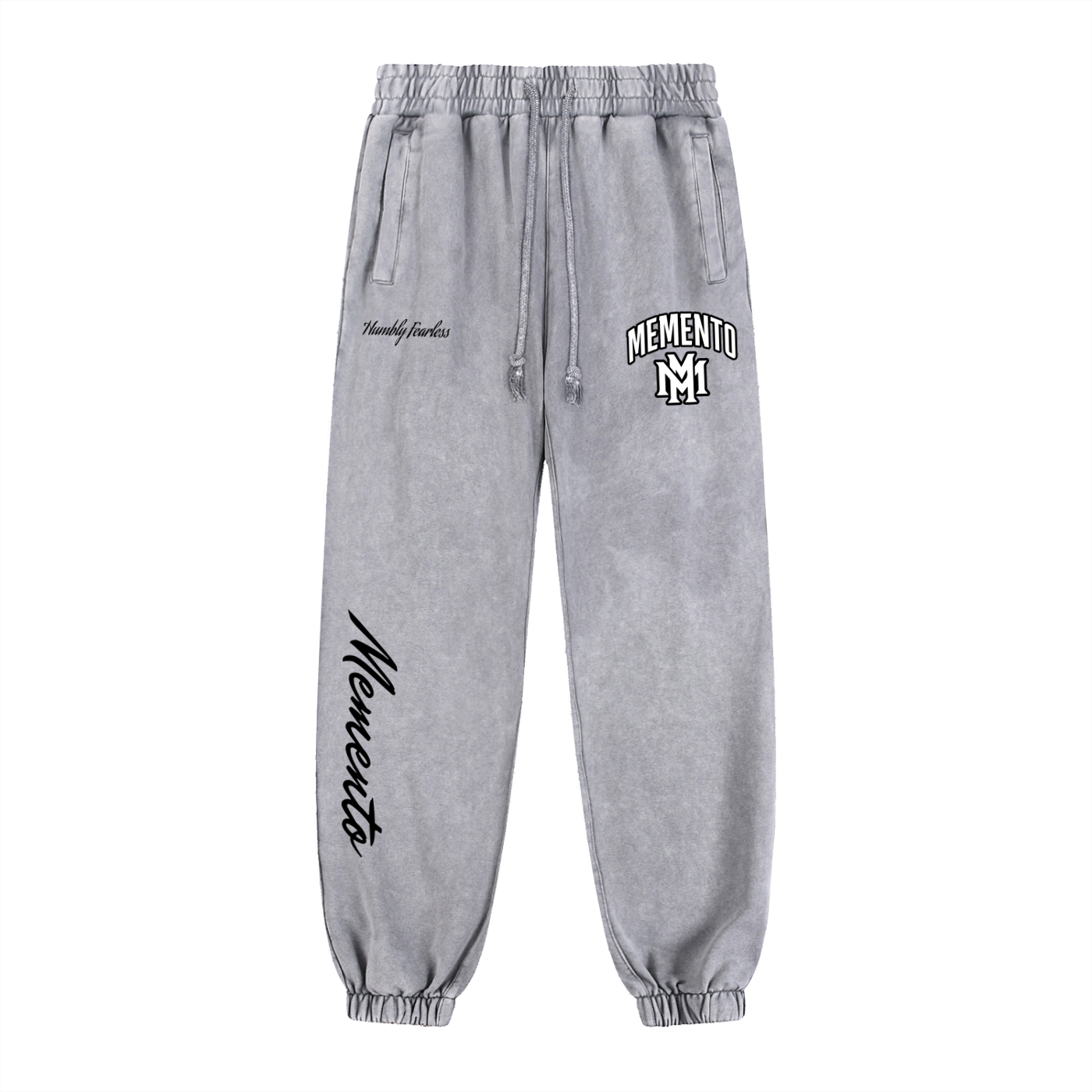 Memento Snow Wash Heavyweight Jogged Sweatpants - Memento Mori Clothing