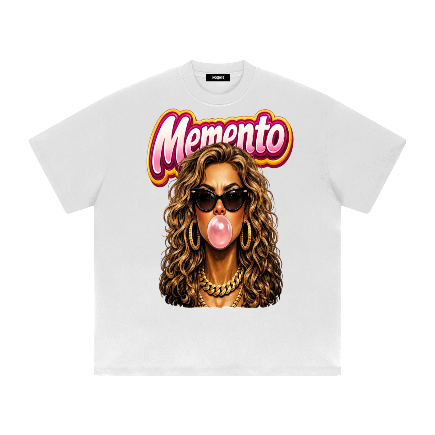 Burst your Bubble Heavyweight Drop Shoulder T-Shirt - Memento Mori Clothing