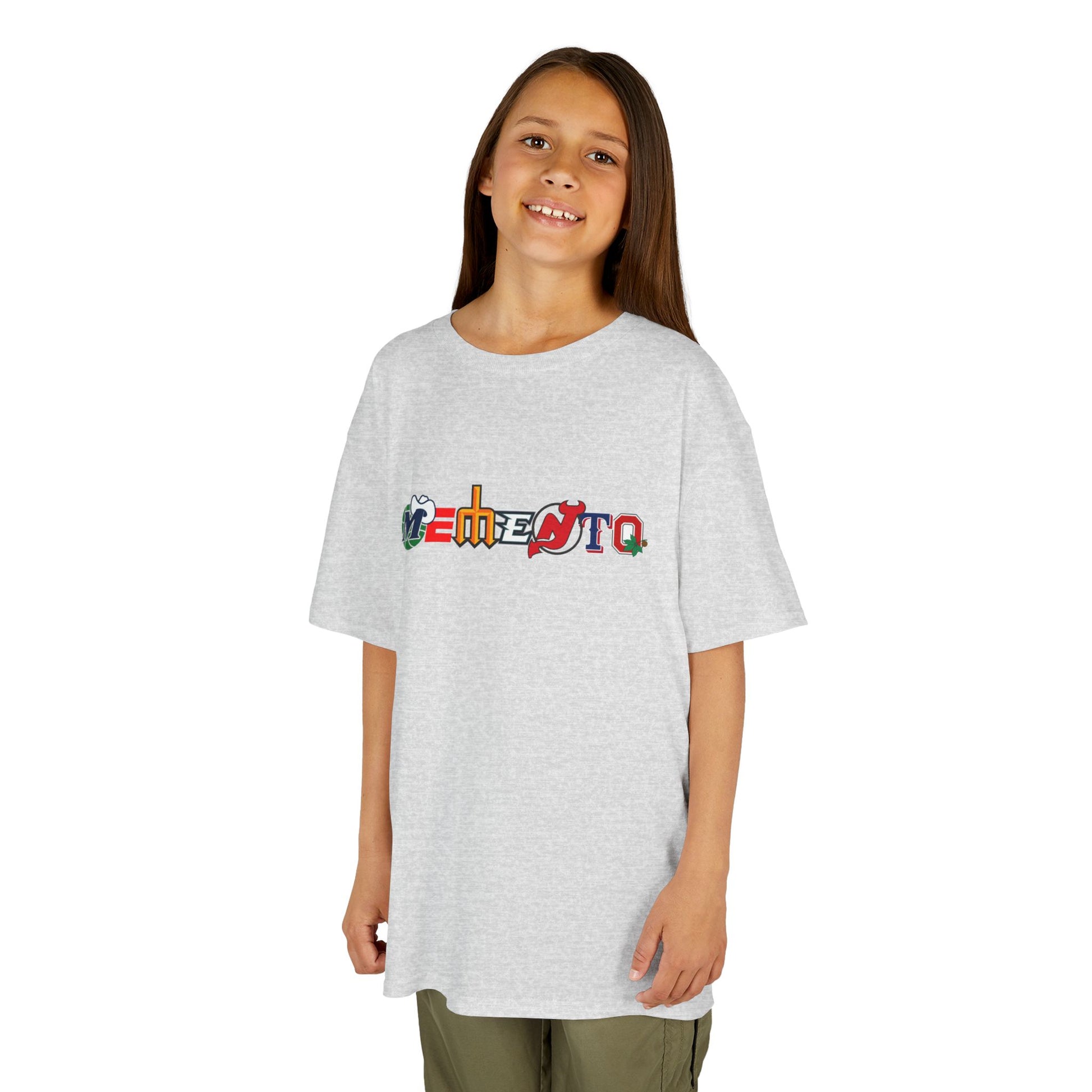 Kids Tee - Memento Sports Logos Tshirt - Memento Mori Clothing