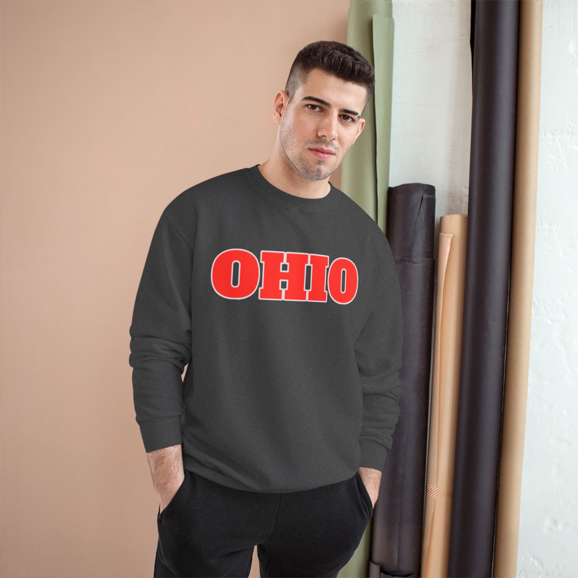 O-H-I-O Champion Sweatshirt - Memento Mori Clothing