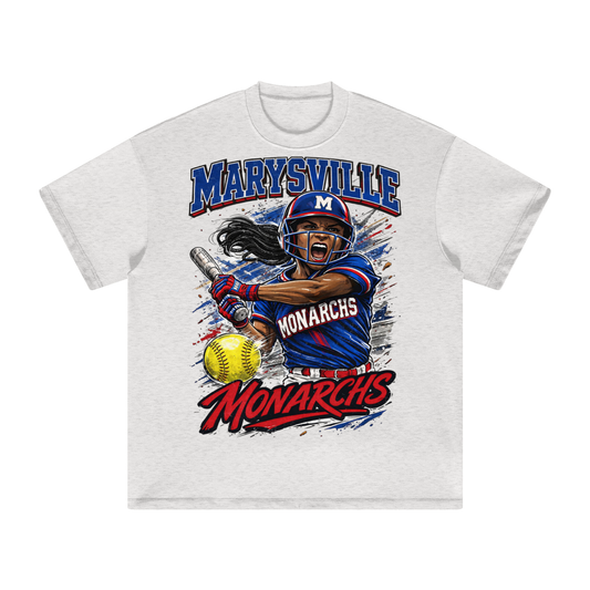 Softball Heavyweight Earth Tone T-Shirt - Memento Mori Clothing
