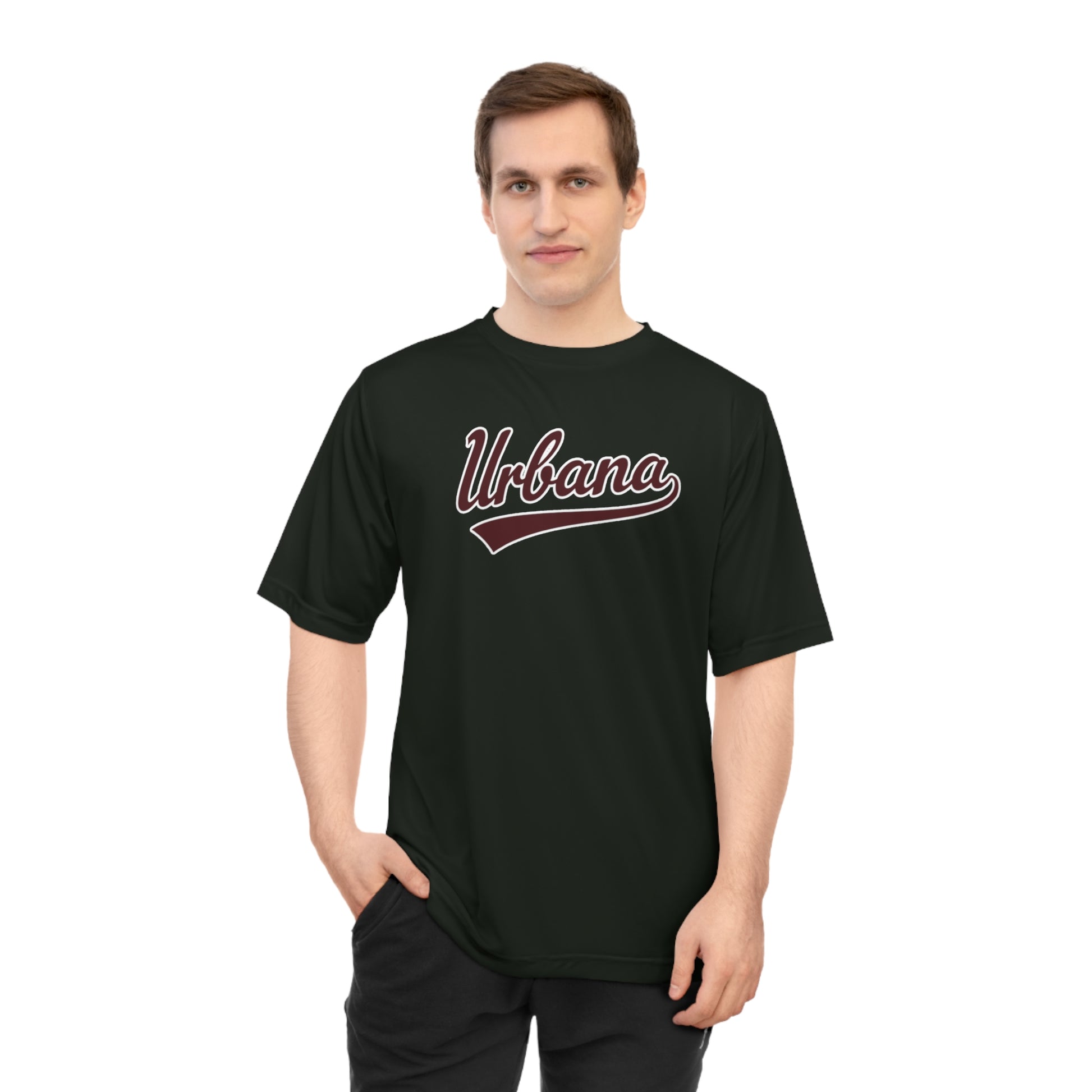 Urbana Performance Tee — "WORK. TOUGH. US." Athletic Tech Shirt - Memento Mori Clothing