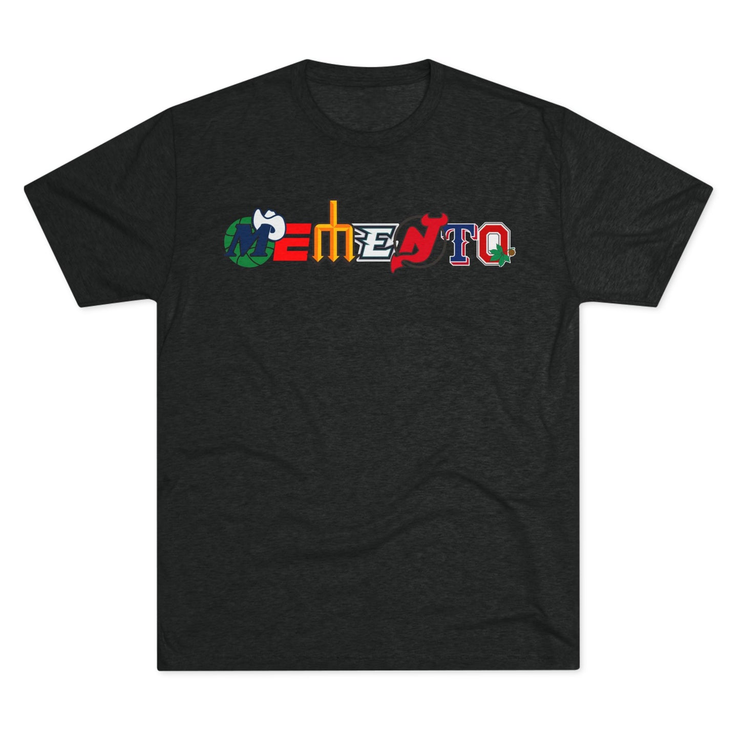 Logos Tri-Blend Crew Tee - Fun Graphic Design for Everyday Wear - Memento Mori Clothing