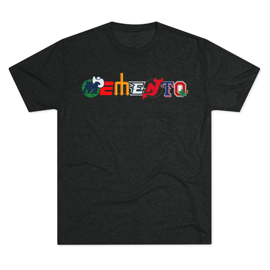 Logos Tri-Blend Crew Tee - Fun Graphic Design for Everyday Wear - Memento Mori Clothing