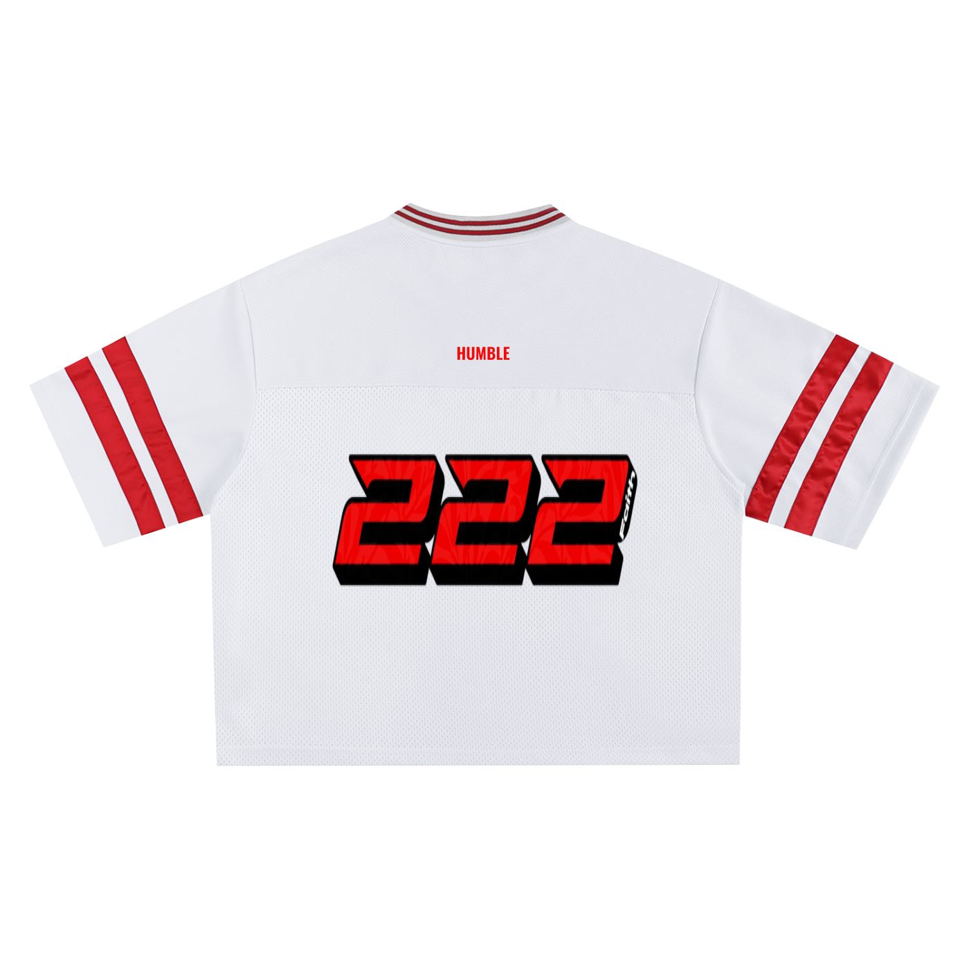 Faith "222" Boxy T-shirt Jersey - Memento Mori Clothing