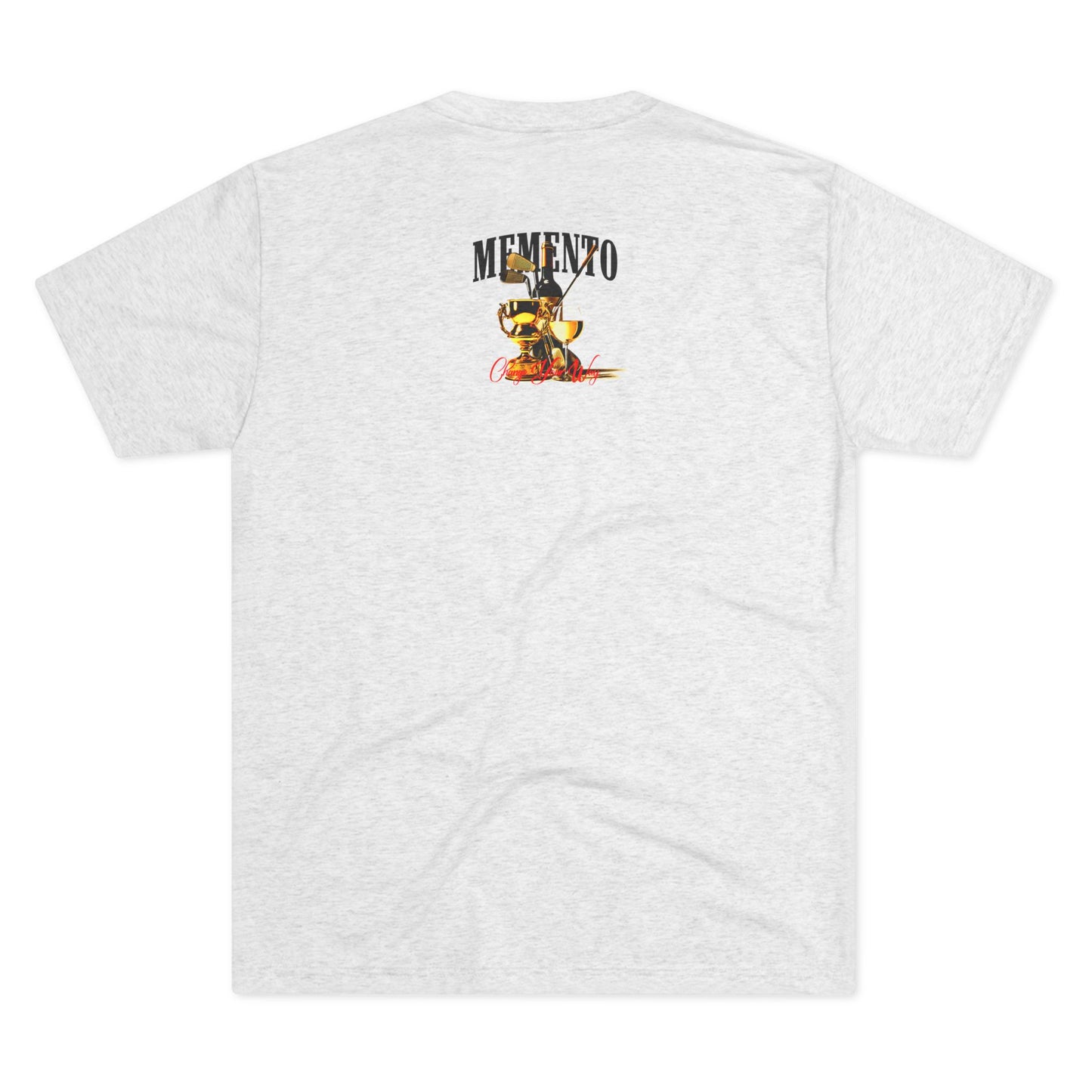 Golf Memento Members Club Vintage Retro Stripe T‑Shirt - Memento Mori Clothing