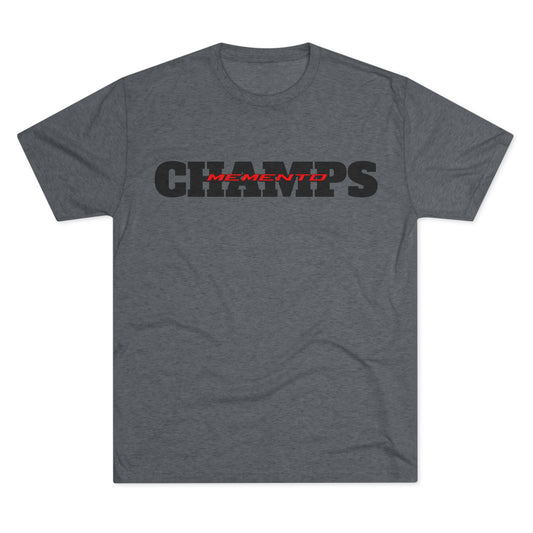CHAMPS Unisex Tri-Blend Crew Tee - Memento Mori Clothing