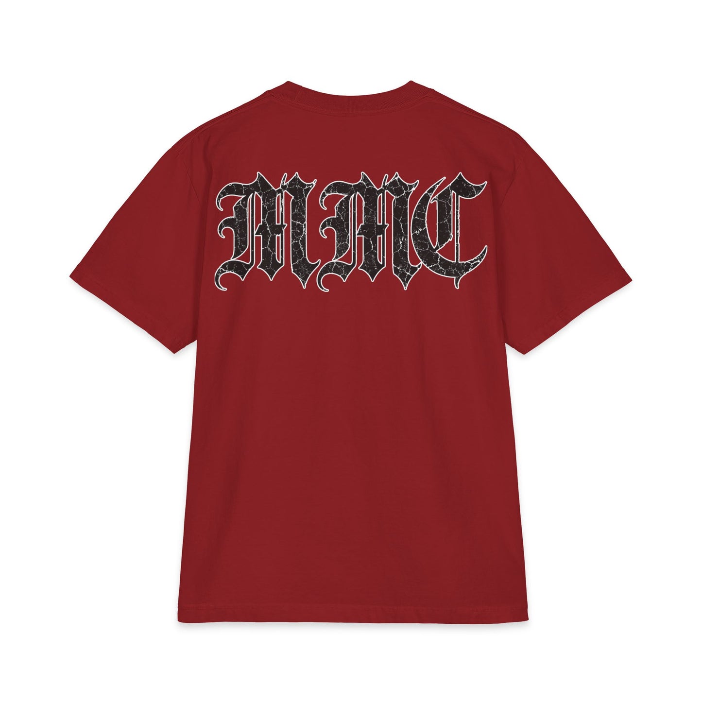 Memento Gothic Tee — 'MEMENTO' Front & MMC Back Graphic T-Shirt