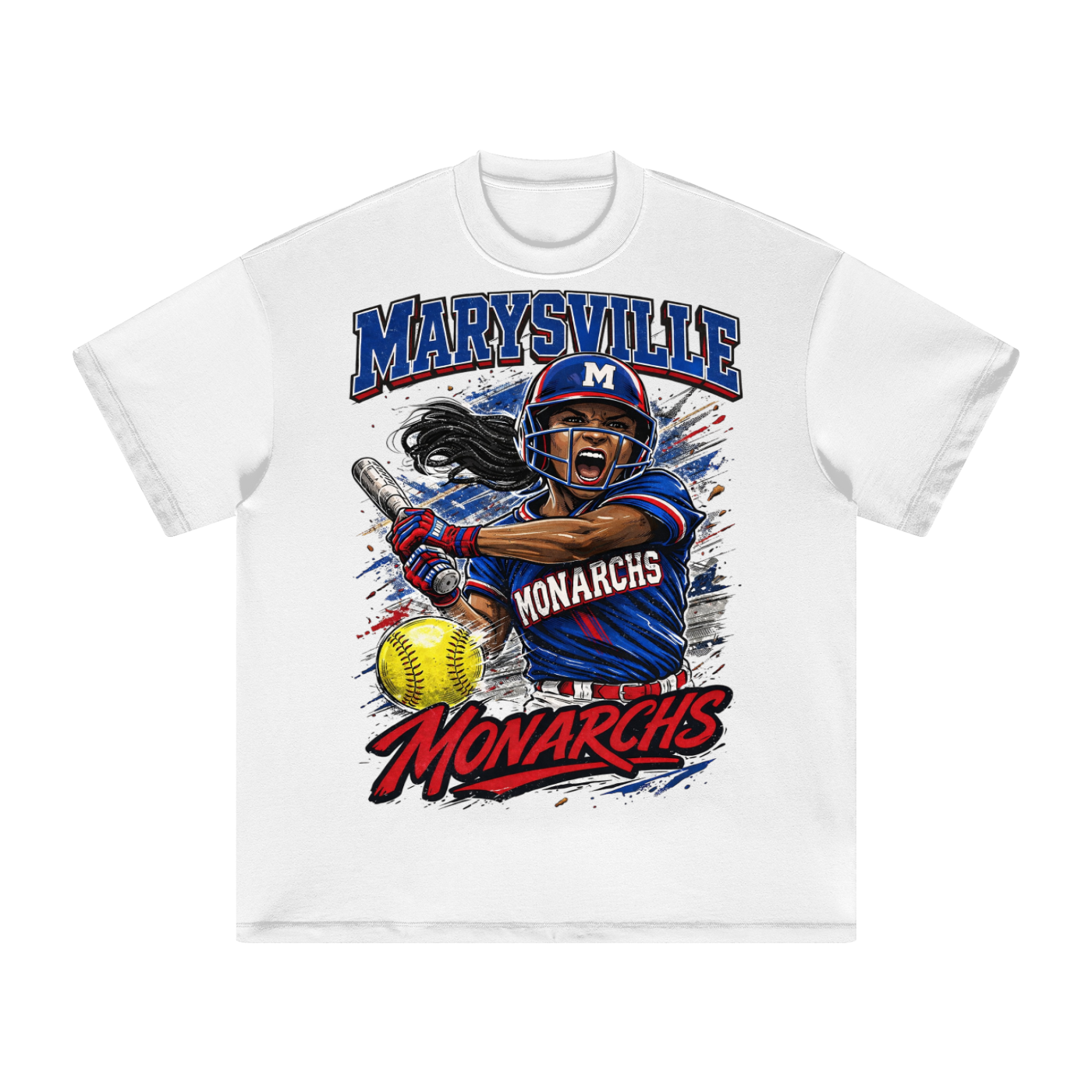 Softball Heavyweight Earth Tone T-Shirt - Memento Mori Clothing