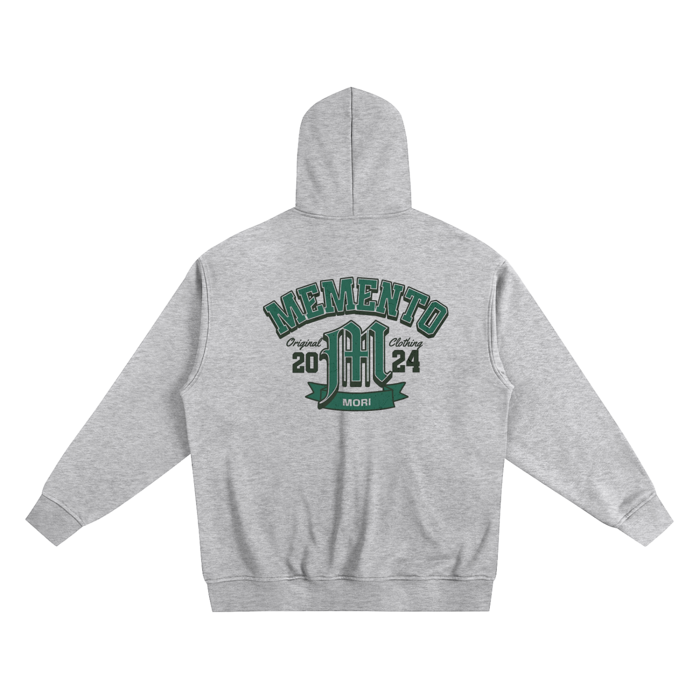 College Zip-up Hoodie - Memento Mori Clothing