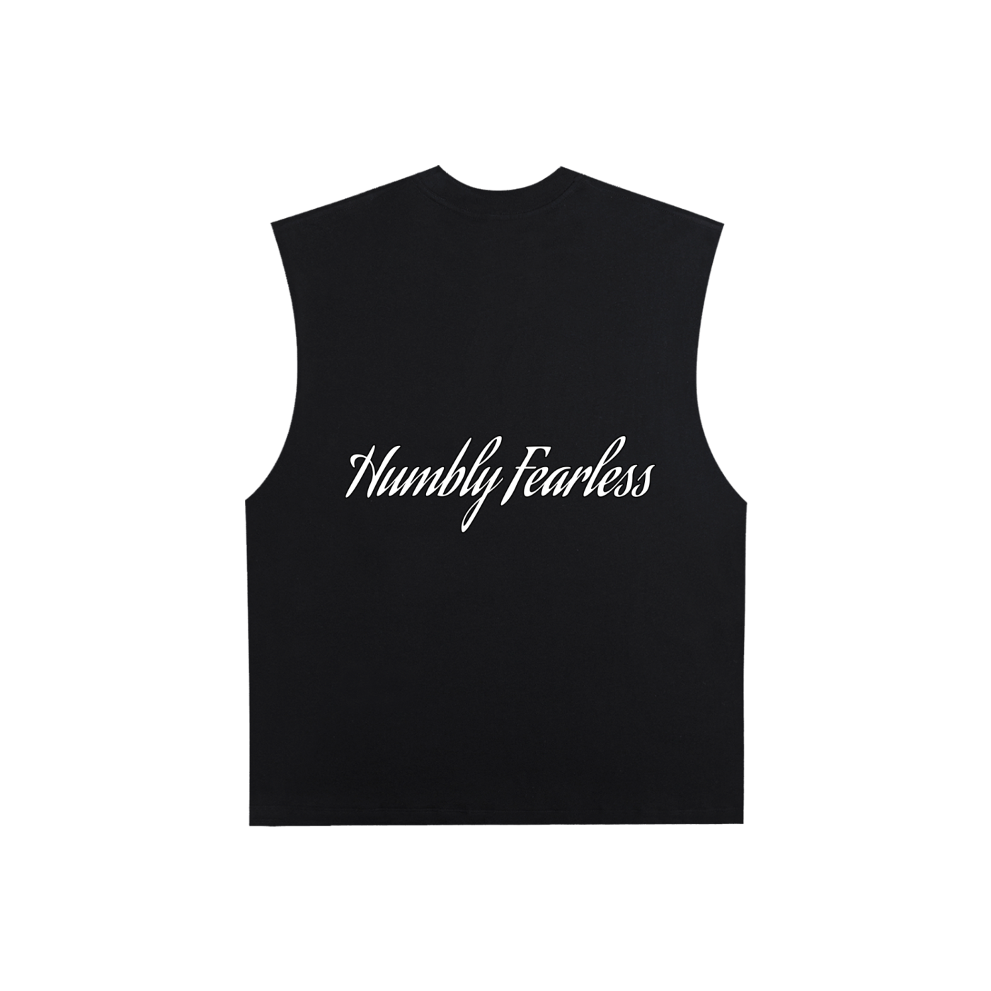 Memento Raw Edge Cotton Tank Top