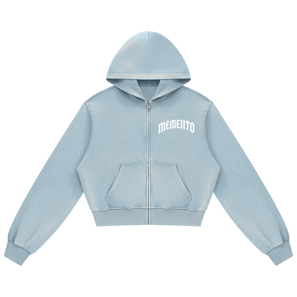 Women's Mineral Wash Full Zip Hoodie
