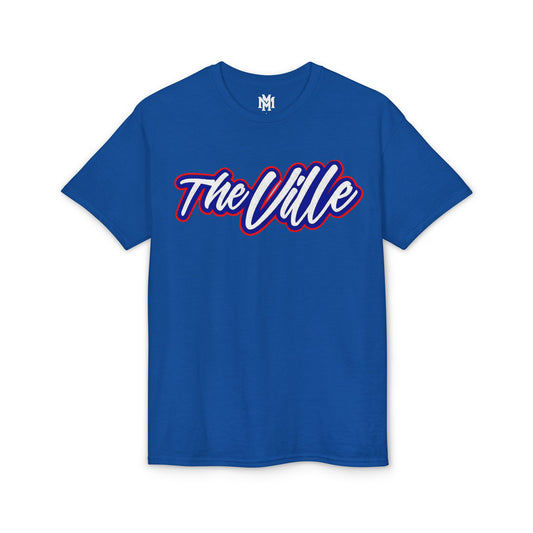 The Ville Script T-Shirt — Retro Athletic Graphic Tee