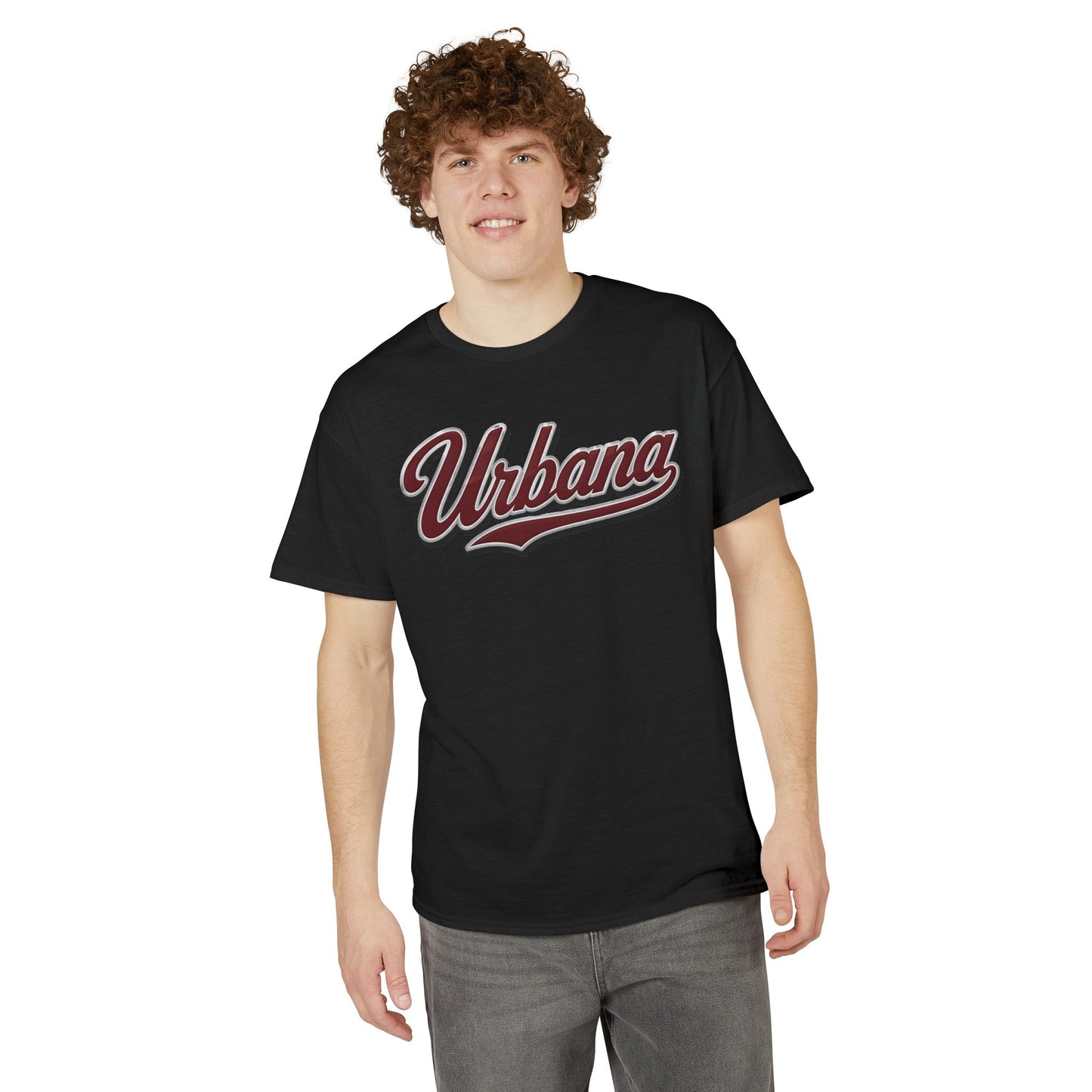 Urbana Script T-Shirt — Vintage Athletic Graphic Tee