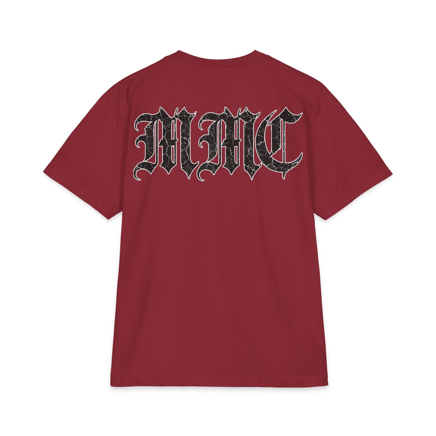 Memento Gothic Tee — 'MEMENTO' Front & MMC Back Graphic T-Shirt