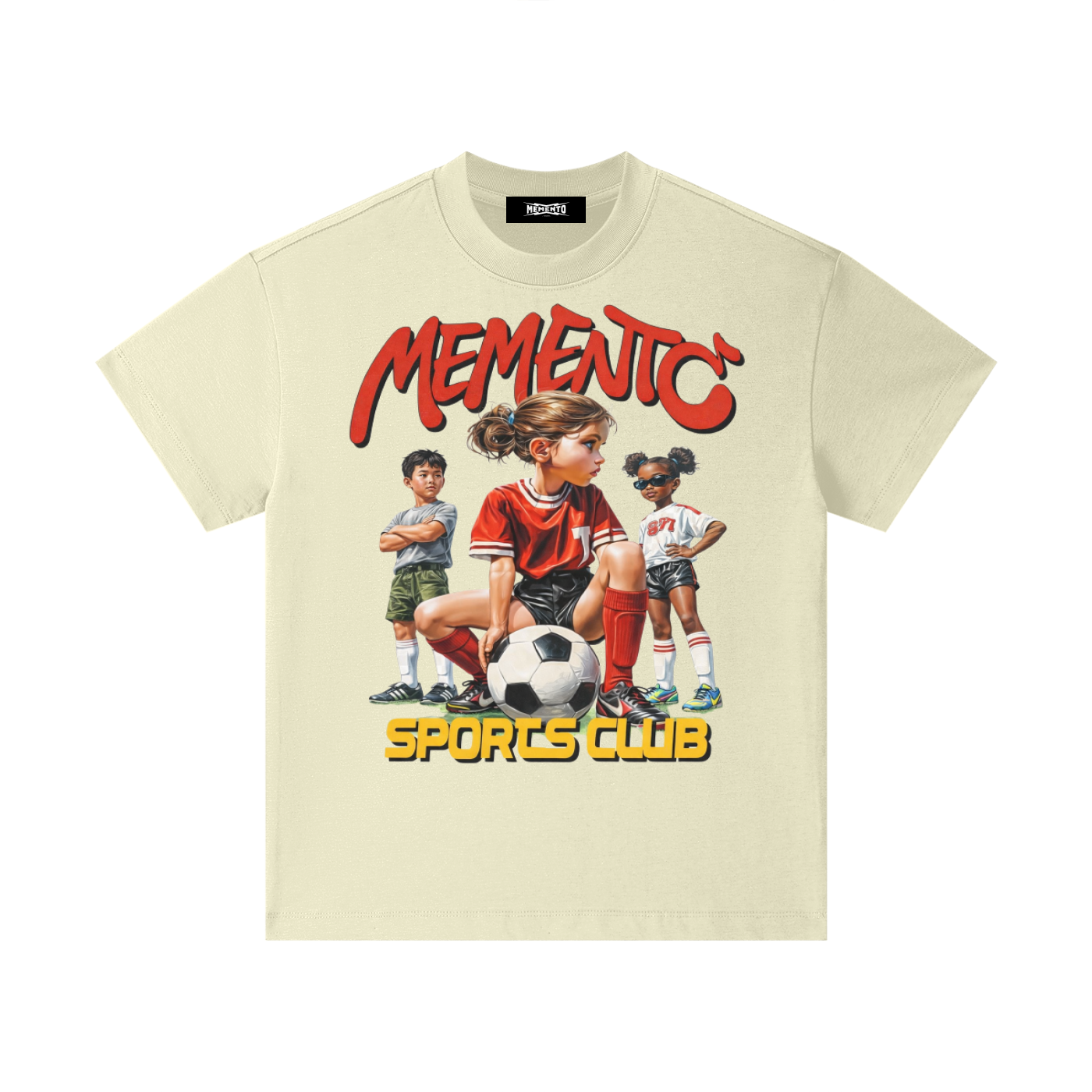 Sports Club Essential Kids T-Shirt - Memento Mori Clothing