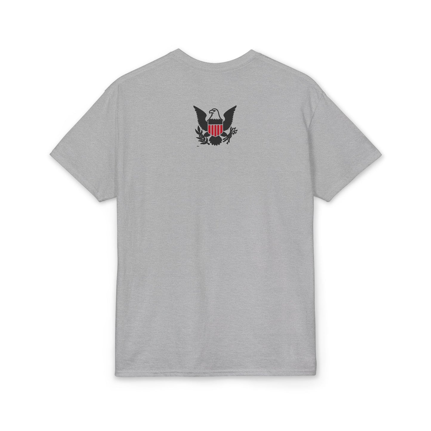 Presidents Script T-Shirt — Vintage Collegiate Tee with Eagle Crest