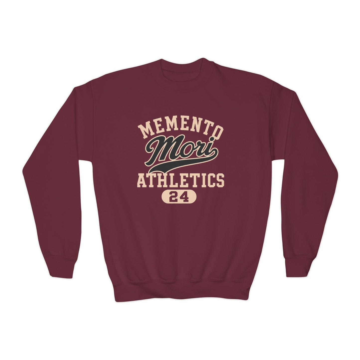Memento Mori Athletics Youth Crewneck Sweatshirt