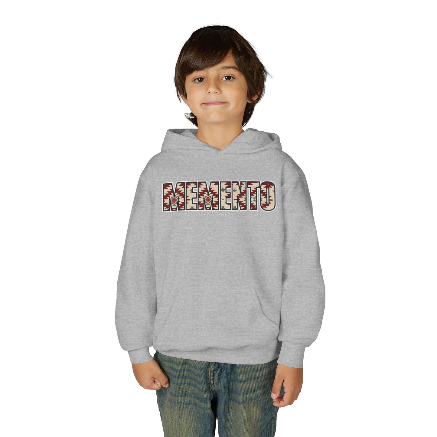 "MEMENTO" Aztec Logo Pullover - Memento Mori Clothing