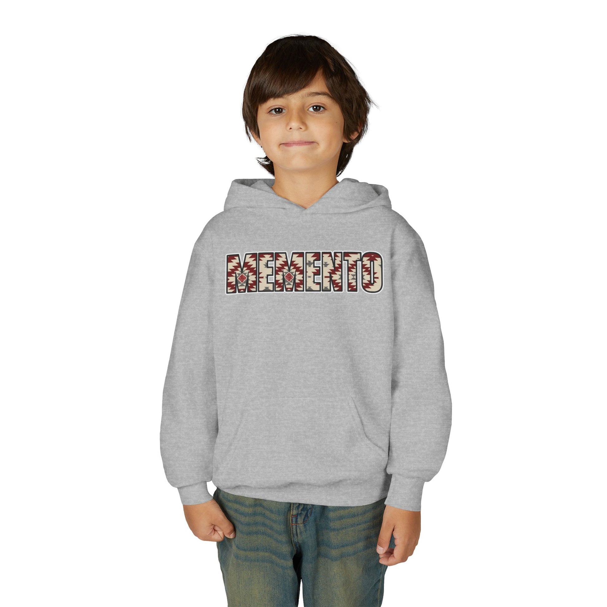 "MEMENTO" Aztec Logo Pullover - Memento Mori Clothing
