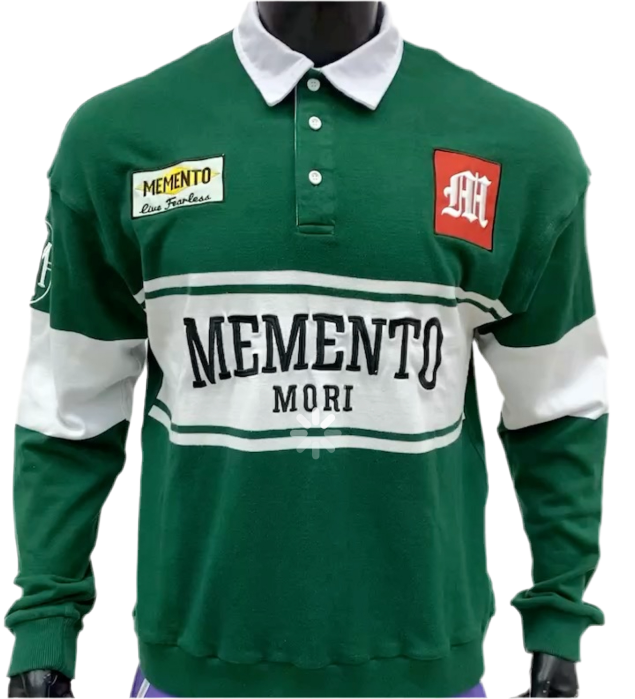 Memento Mori Long Sleeve Polo - Memento Mori Clothing