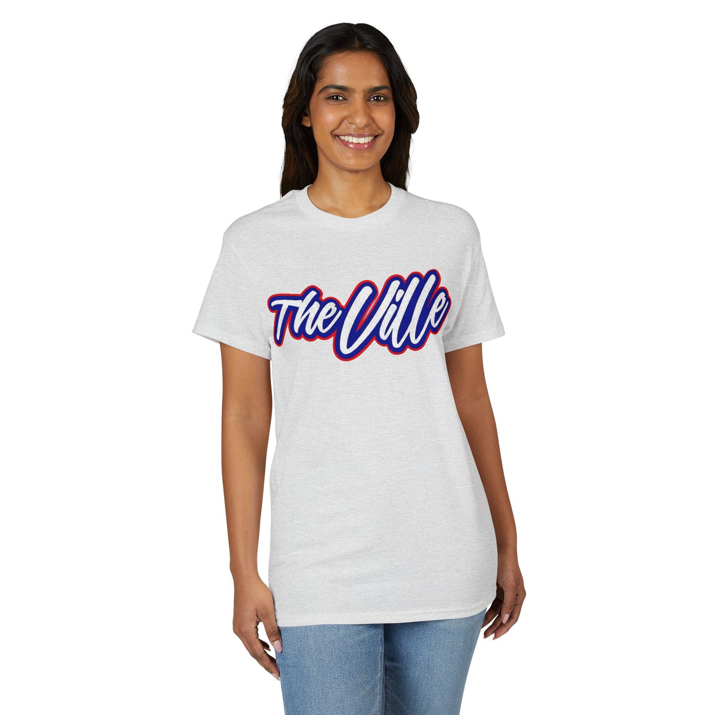 The Ville Script T-Shirt — Retro Athletic Graphic Tee