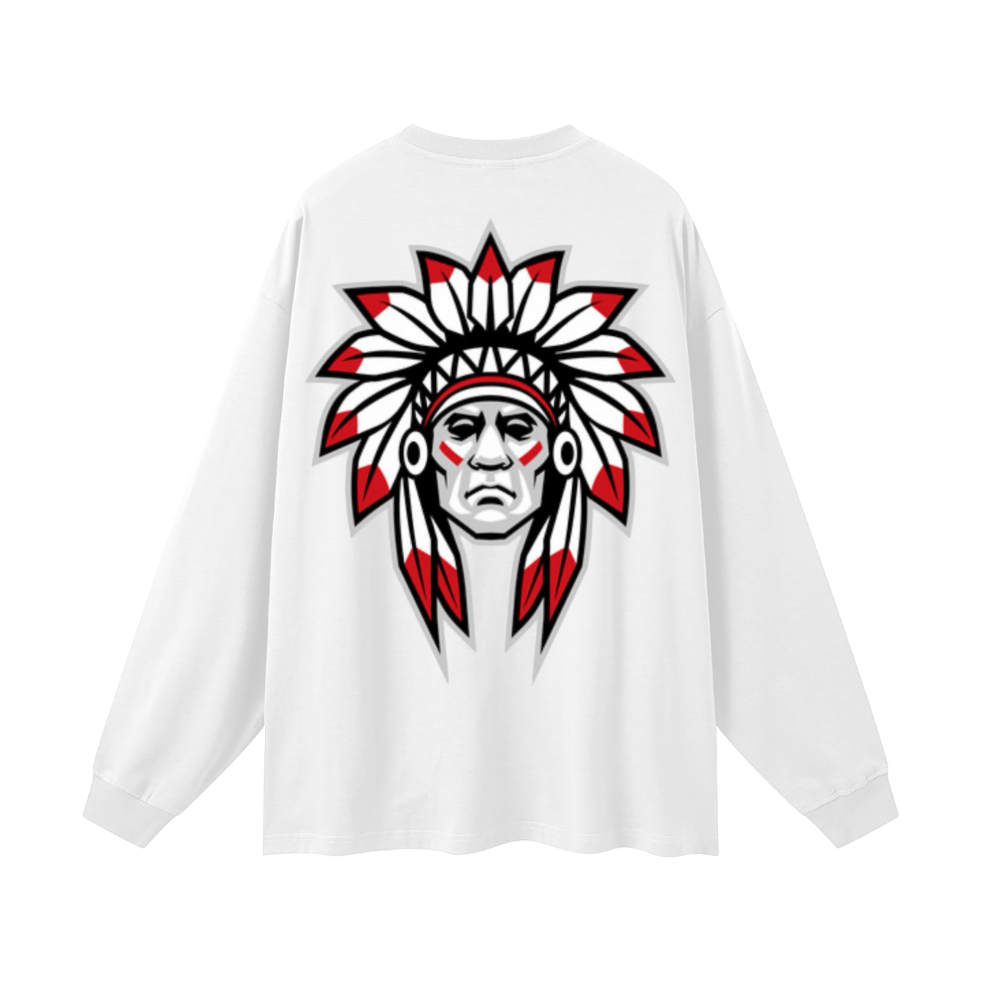Oversized Unisex Long Sleeve T-Shirt - Memento Mori Clothing