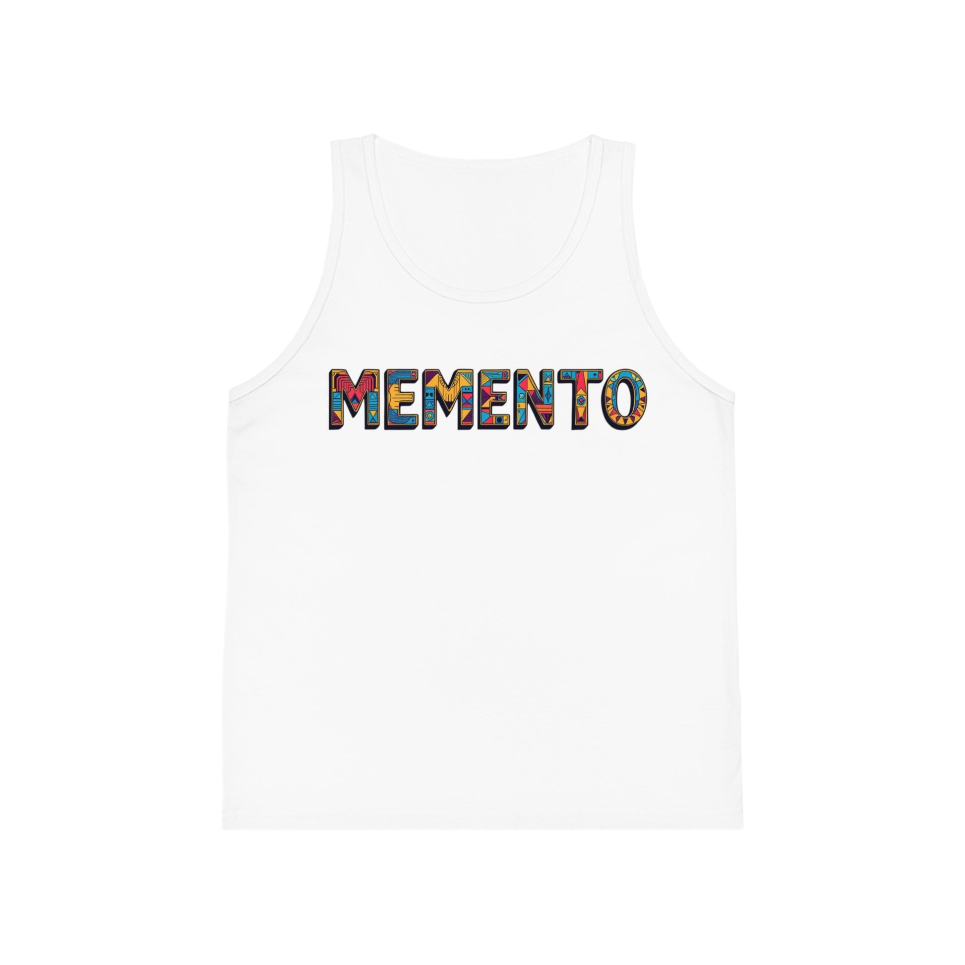 Colorful 'Memento' Kid's Jersey Tank Top - Memento Mori Clothing