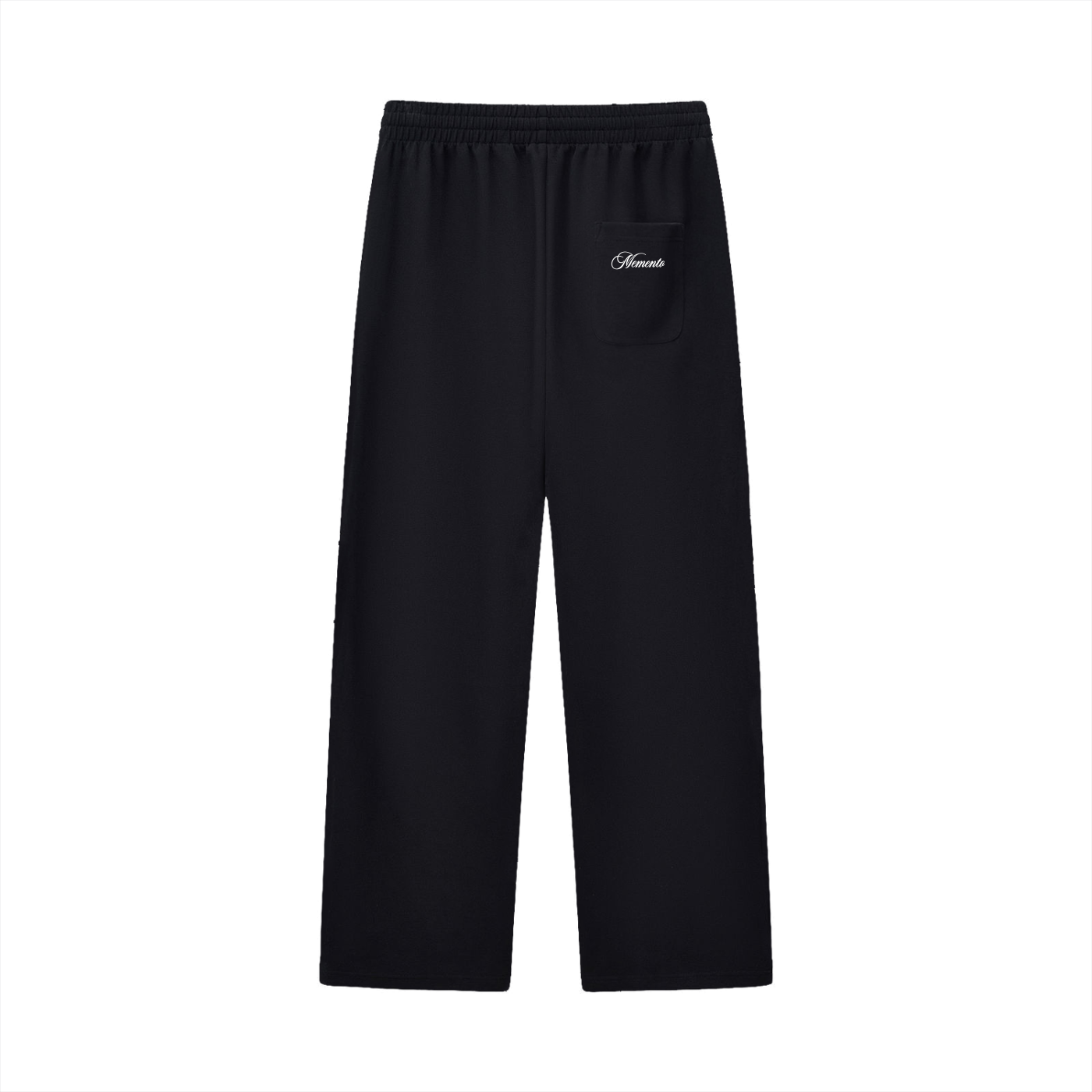 Curved Stripe Straight Sweatpants - Memento Mori Clothing