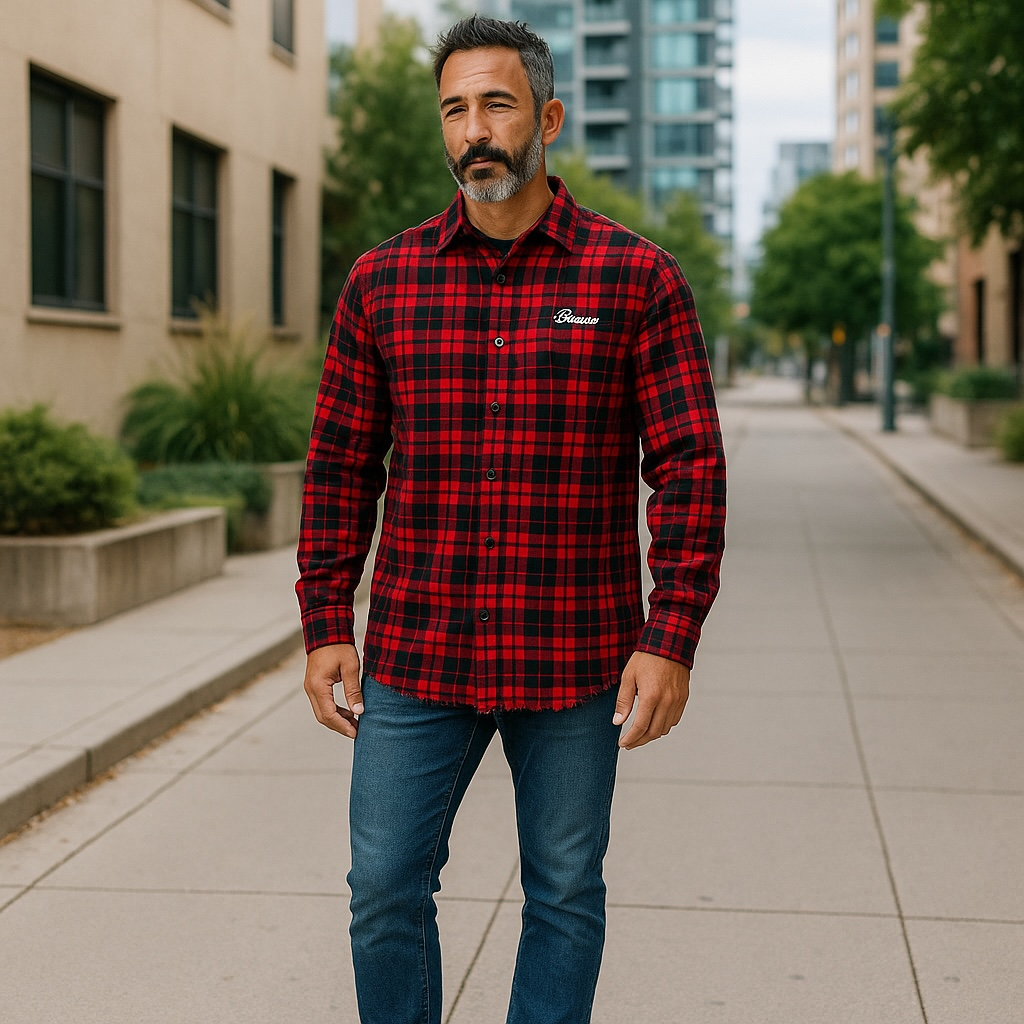 Memento Mori Flannel Button up Shirts - Memento Mori Clothing