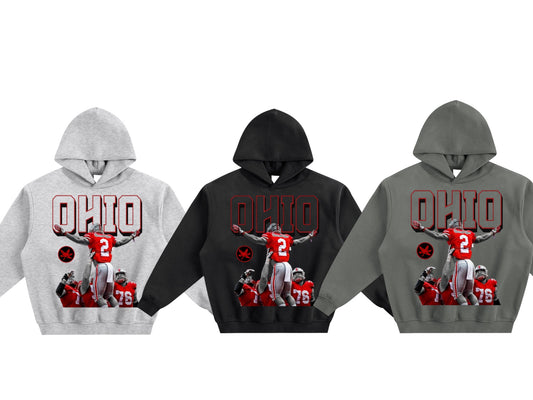 Fleeced Boxy Hoodie - Memento Mori Clothing